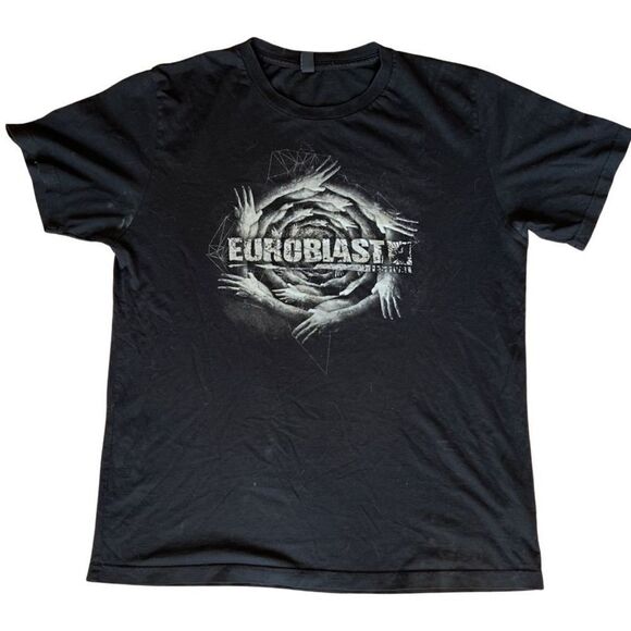 Euroblast Festival Black T Shirt 2015 Cynic Paul Masvidal M Death - Picture 1 of 4